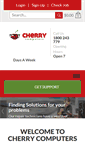 Mobile Screenshot of cherrycomputers.com.au